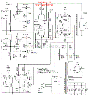 Ampeg-M15-pwr-sch维修电路原理图.pdf