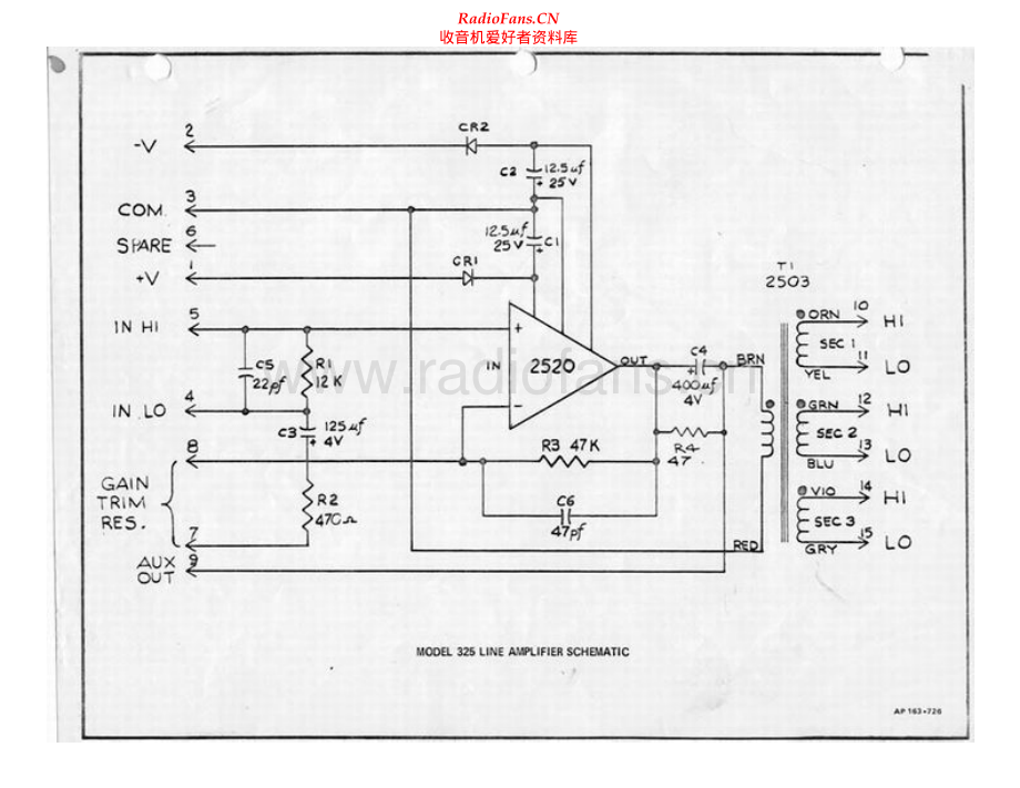 API-325-pre-sch维修电路原理图.pdf_第1页