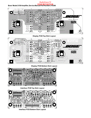 Bose-2150-disp-pcb维修电路原理图.pdf