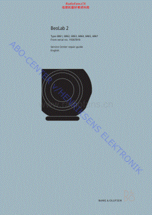 BO-Beolab2_type686x-from19367810-sm维修电路原理图.pdf