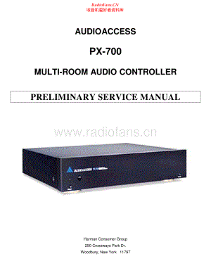 Audioaccess-PX700-mac-sm维修电路原理图.pdf