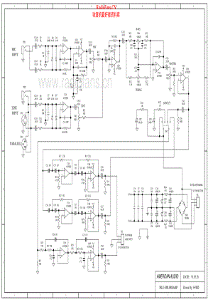 AmericanAudio-APX152-pwr-sch维修电路原理图.pdf
