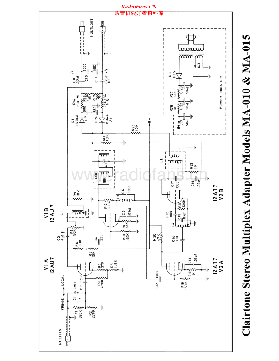 Clairtone-MA015-mpx-sch维修电路原理图.pdf_第1页