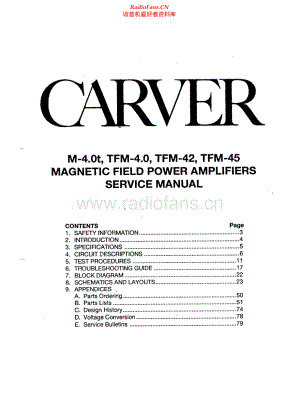 Carver-M4_0T-pwr-sm维修电路原理图.pdf