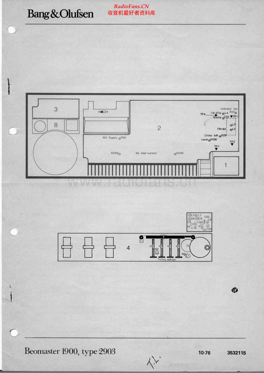 BO-Beomaster1900_type2903-sch维修电路原理图.pdf_第1页