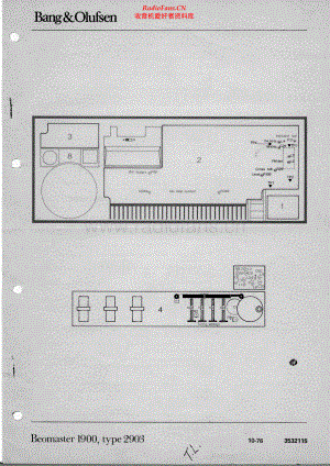 BO-Beomaster1900_type2903-sch维修电路原理图.pdf