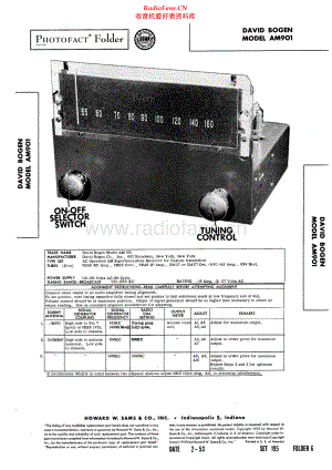 Bogen-AM901-tun-sm维修电路原理图.pdf
