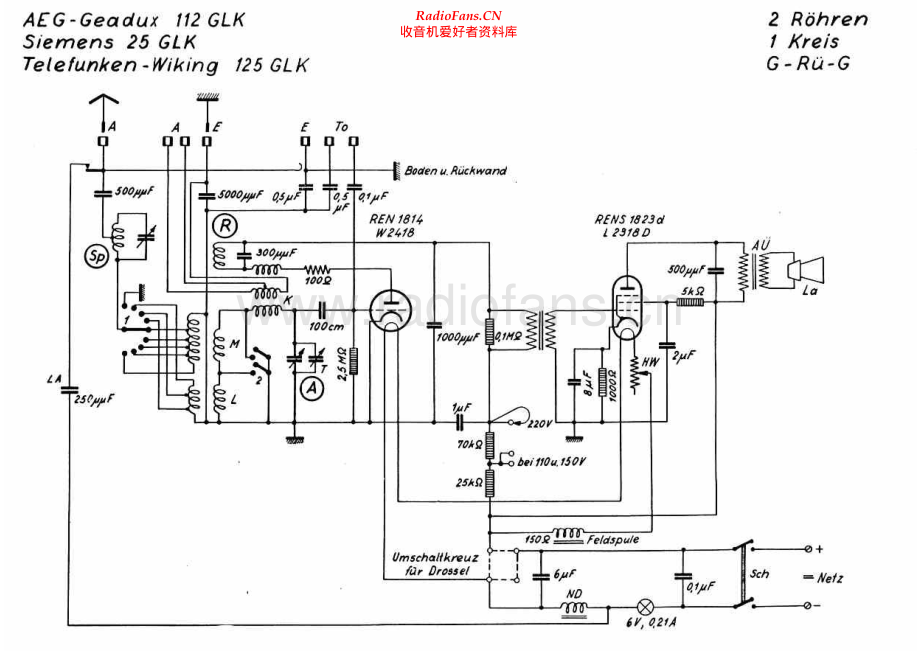 AEG-112GLK-tun-sch维修电路原理图.pdf_第1页
