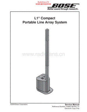 Bose-L1-cpla-sm维修电路原理图.pdf