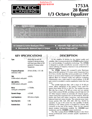 AltecLansing-1753A-eq-sm维修电路原理图.pdf