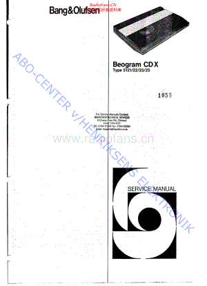 BO-BeogramCDX_type512x-sm维修电路原理图.pdf