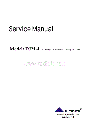 Alto-DJM4-mix-sm维修电路原理图.pdf