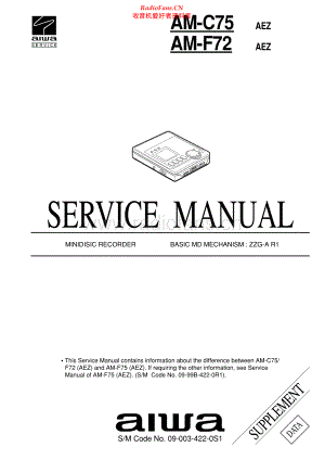 Aiwa-AMF72-md-sm维修电路原理图.pdf