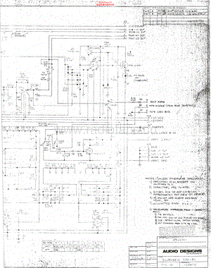 AudioDesigns-770-pre-sch维修电路原理图.pdf