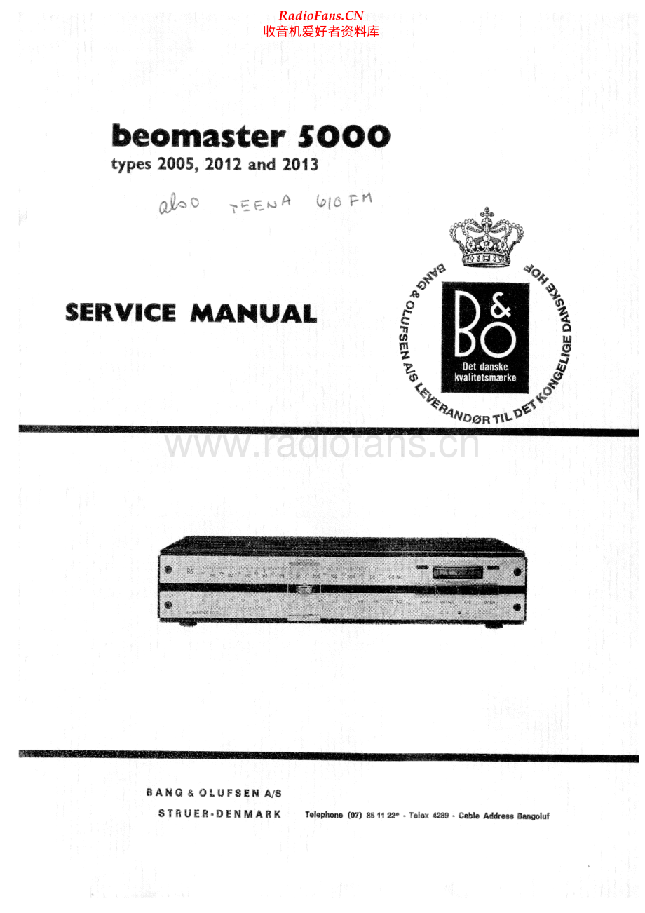 BO-Beomaster5000_type20xx-sm维修电路原理图.pdf_第1页