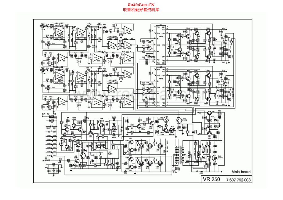 Blaupunkt-VR250-int-sch维修电路原理图.pdf_第1页