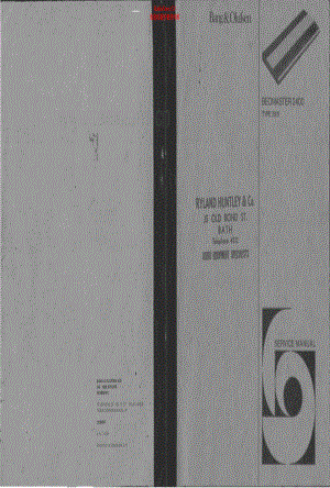 BO-Beomaster2400_type2901-sm维修电路原理图.pdf