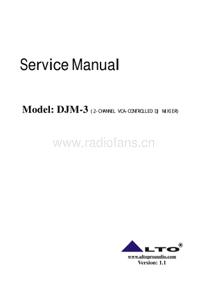 Alto-DJM3-mix-sm维修电路原理图.pdf
