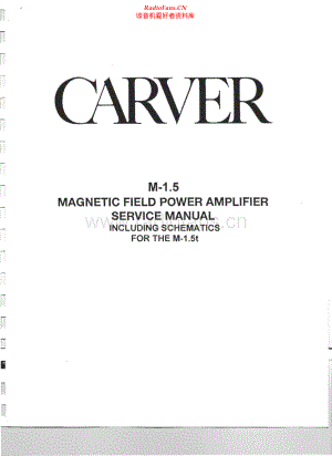 Carver-M1_5-pwr-sm维修电路原理图.pdf