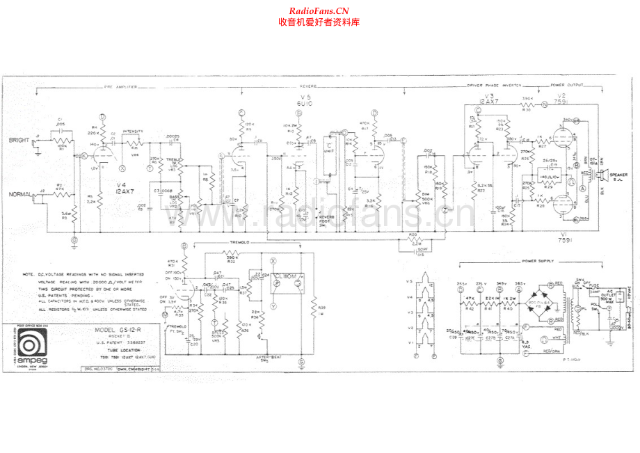 Ampeg-G12R-pwr-sch维修电路原理图.pdf_第1页