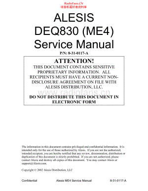 Alesis-DEQ830ME4-eq-sm维修电路原理图.pdf