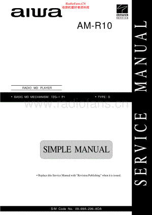 Aiwa-AMR10-md-ssm维修电路原理图.pdf