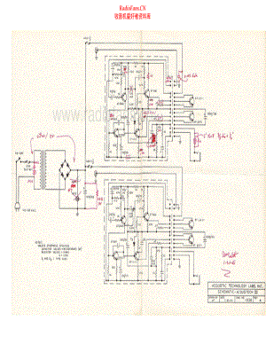 Acoustech-X-pwr-sch1维修电路原理图.pdf