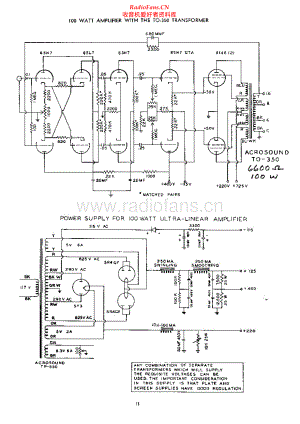 AcroSound-TO350-pwr-sch维修电路原理图.pdf