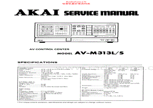 Akai-AVM313S-avr-sm维修电路原理图.pdf