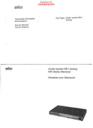 Braun-RA1-rec-sm2维修电路原理图.pdf