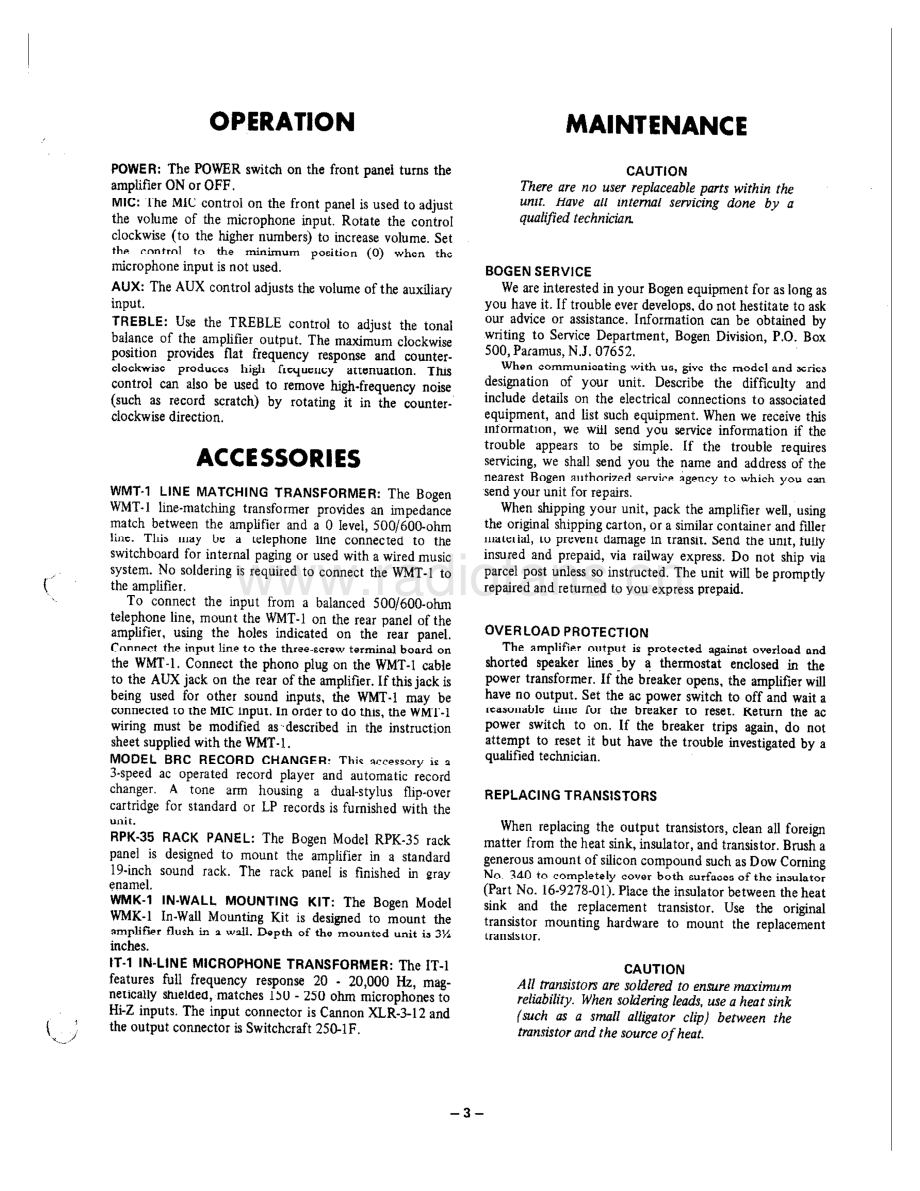 Bogen-C10-pa-sm维修电路原理图.pdf_第3页