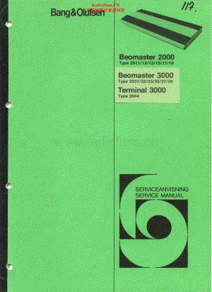 BO-Beomaster2000_type291x-sm1维修电路原理图.pdf