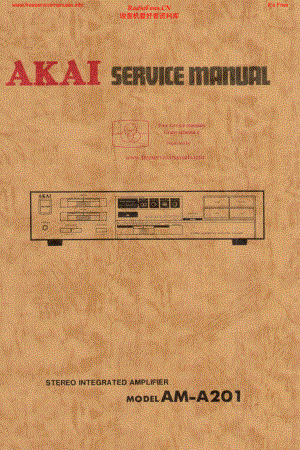 Akai-AMA201-rec-sm维修电路原理图.pdf