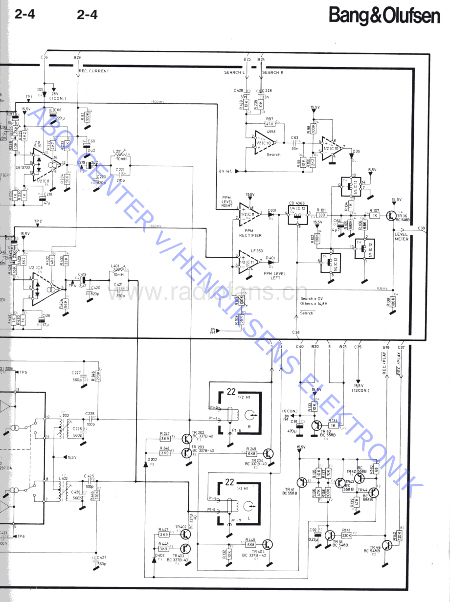 BO-Beocord3300_type294x-sch维修电路原理图.pdf_第3页