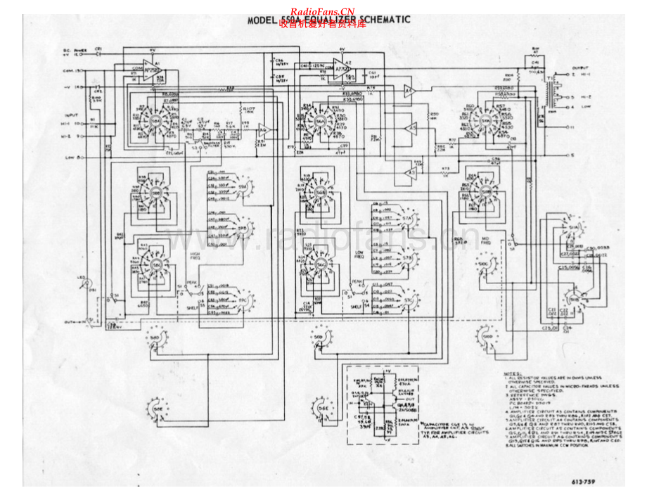 API-550A-eq-sch维修电路原理图.pdf_第1页