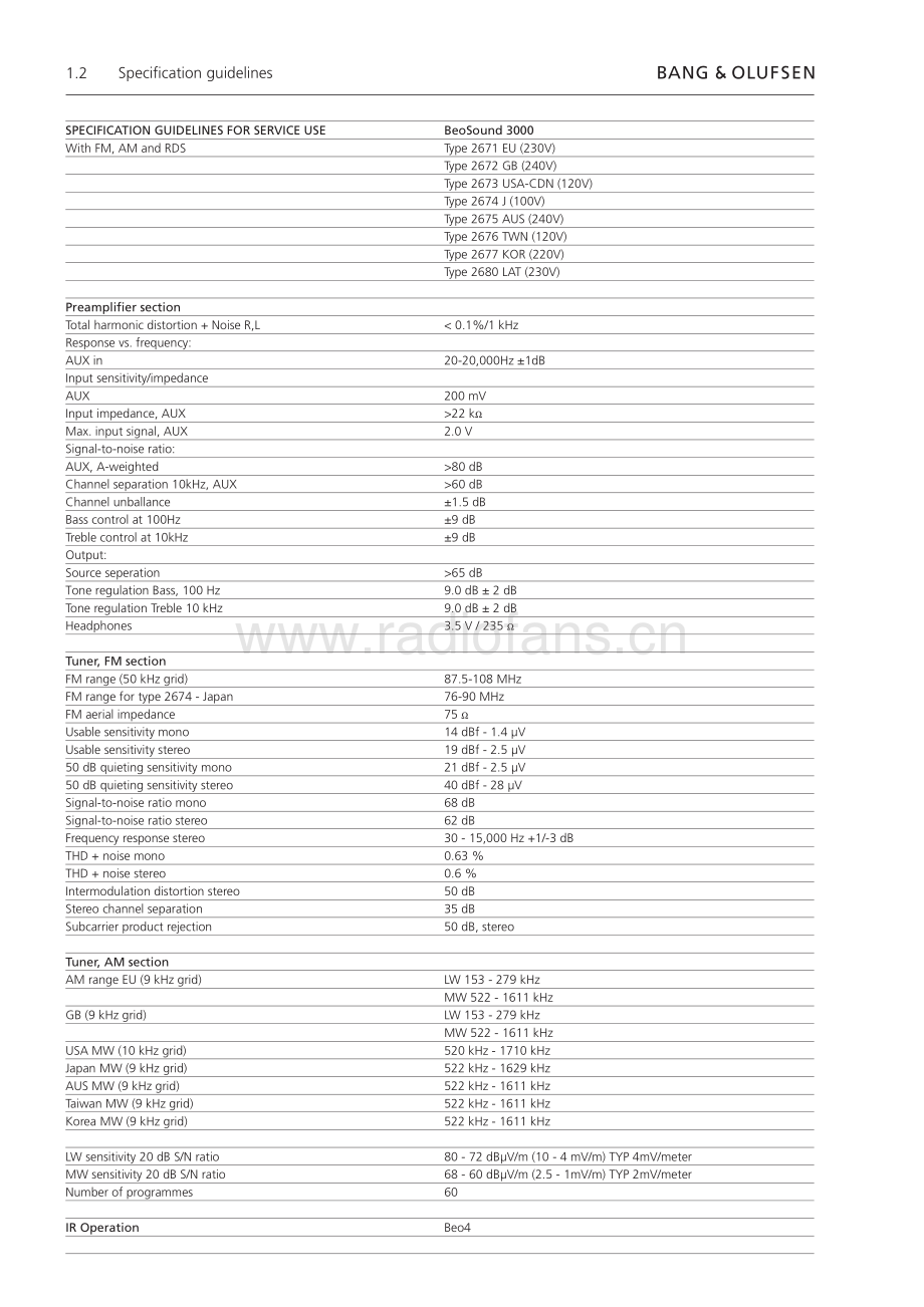 BO-BeoSound3000_type26xx-sm维修电路原理图.pdf_第3页