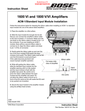 Bose-1800VI-pwr-acm维修电路原理图.pdf
