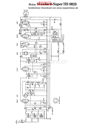Blohm-StandardSuperHS6823-rec-sch维修电路原理图.pdf