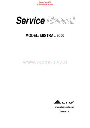 Alto-Mistral6000-pwr-sm维修电路原理图.pdf
