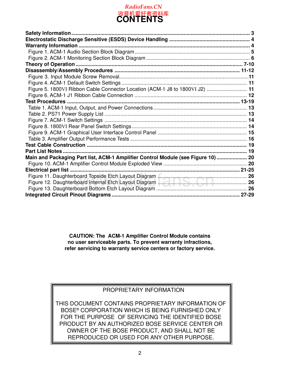 Bose-ACM1-acm-sm维修电路原理图.pdf_第2页