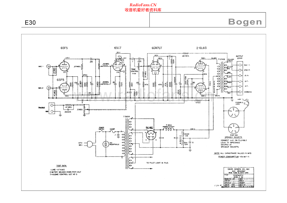 Bogen-E30-pwr-sch维修电路原理图.pdf_第1页