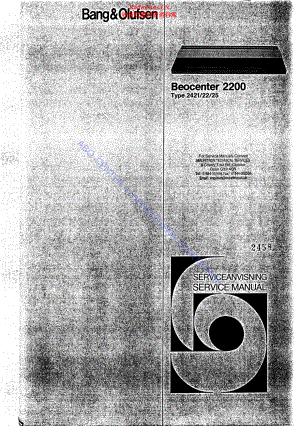 BO-Beocenter2200_type242x维修电路原理图.pdf