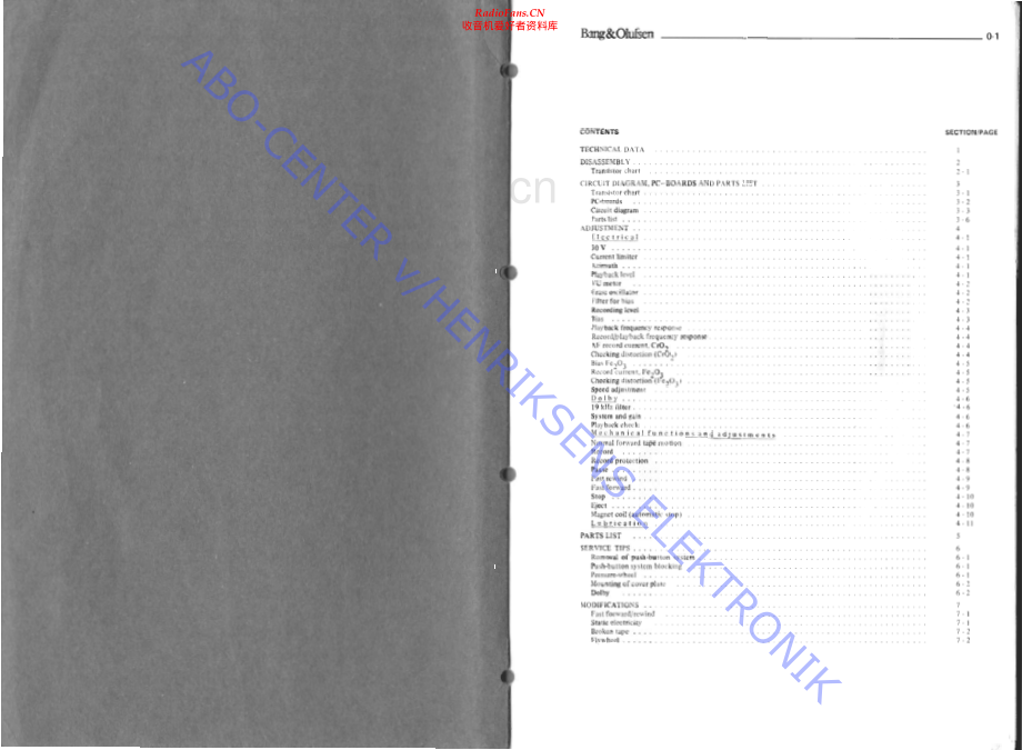 BO-Beocord2200_type460x-sm维修电路原理图.pdf_第2页