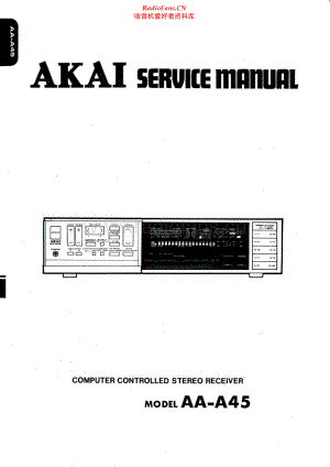Akai-AAA45-rec-sm维修电路原理图.pdf