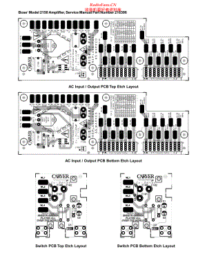 Bose-2150-acio-pcb维修电路原理图.pdf