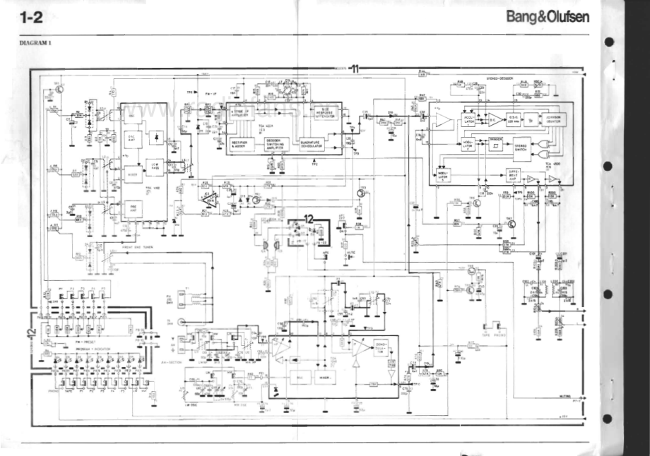 BO-Beomaster1700_type1701-sm维修电路原理图.pdf_第3页