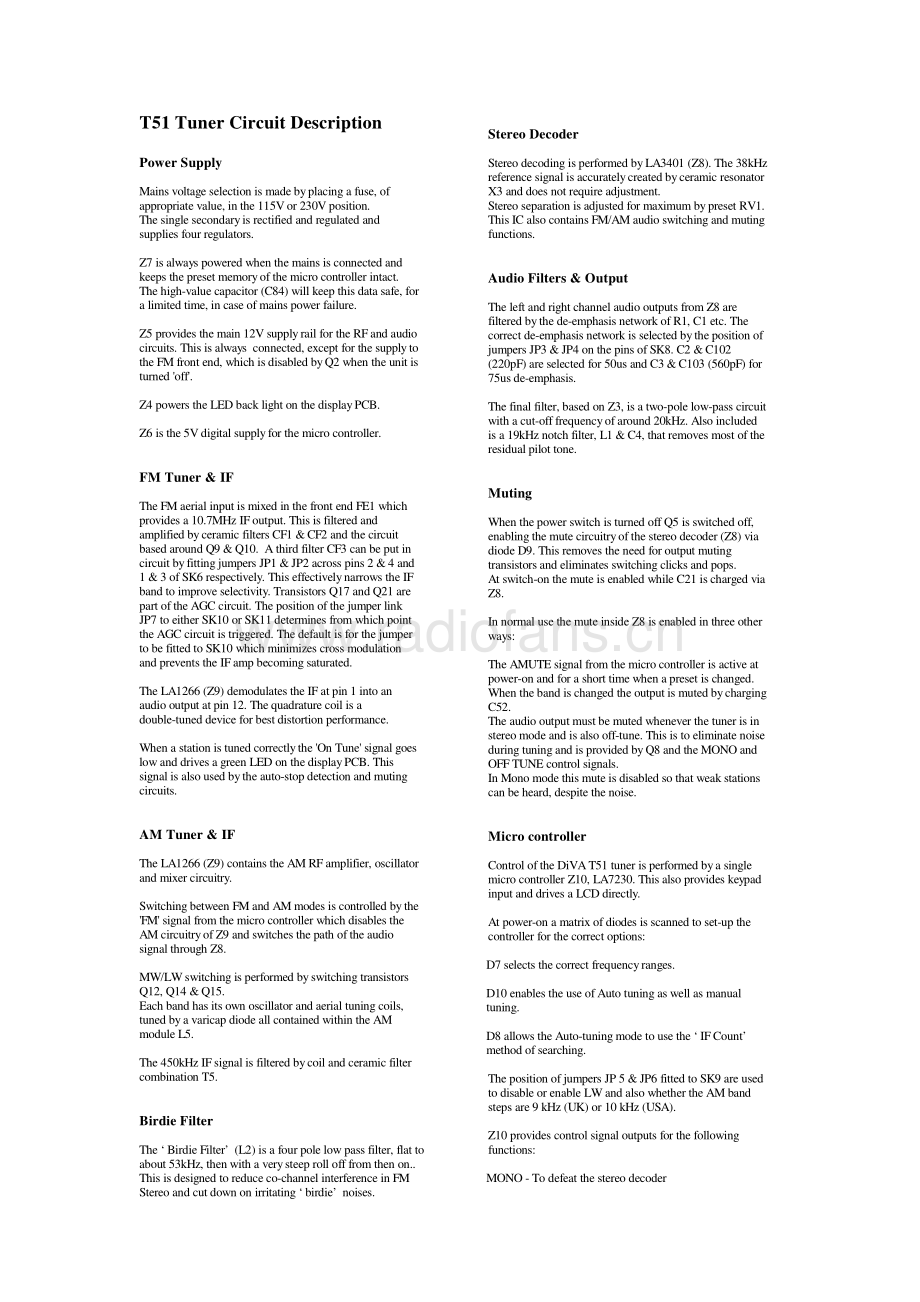 Arcam-T51-tun-sm(1)维修电路原理图.pdf_第3页