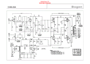 Bogen-CHB20A-pwr-sch维修电路原理图.pdf