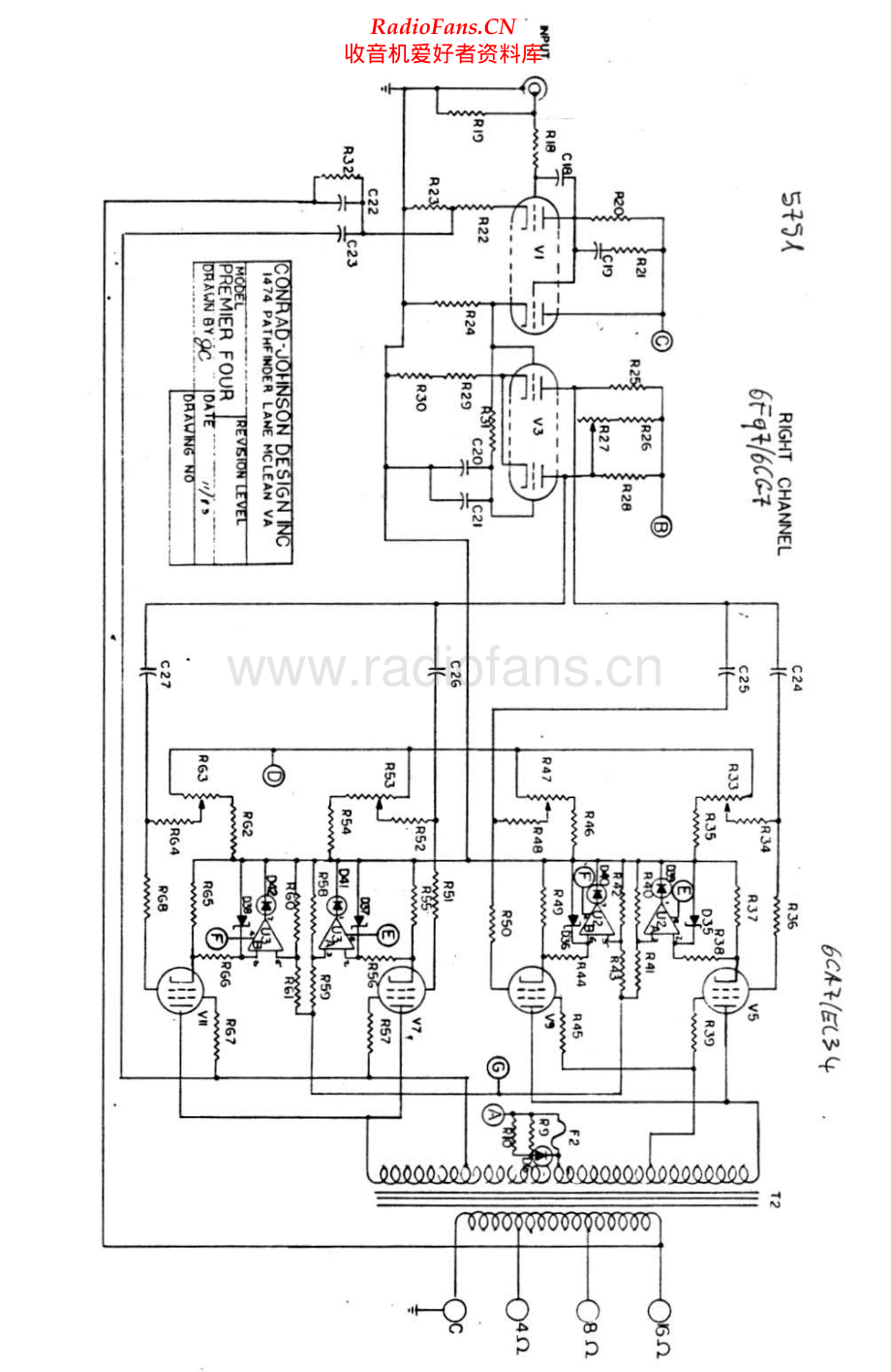 ConradJohnson-Premier4-pre-sch维修电路原理图.pdf_第1页