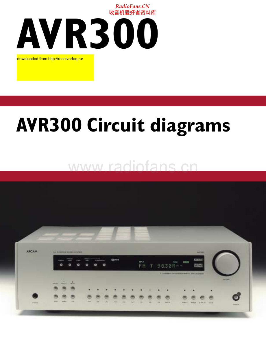 Arcam-DivaAVR300-avr-sch(2)维修电路原理图.pdf_第1页